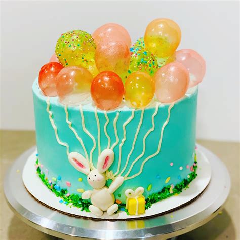 Top 82 Balloon Theme Birthday Cake Vn