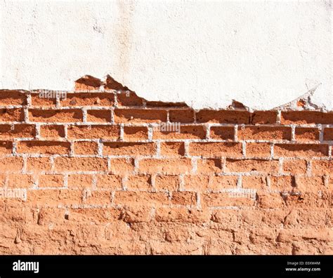 Old Brick Wall Of Red Brick Weathering Weathered Stock Photo Alamy