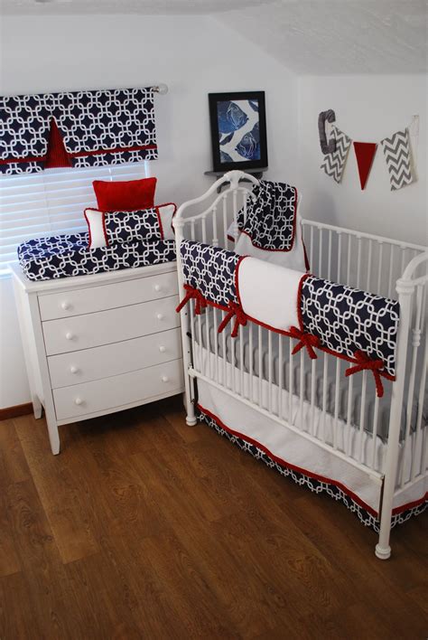 Get the best deal for monkeys nursery bedding sets from the largest online selection at ebay.com. Navy Geometric fabric with Red and White crib bedding in ...