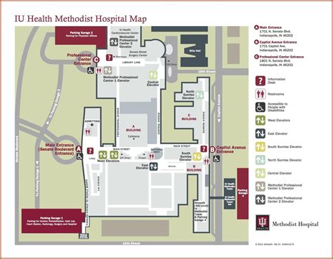 University Hospital Map