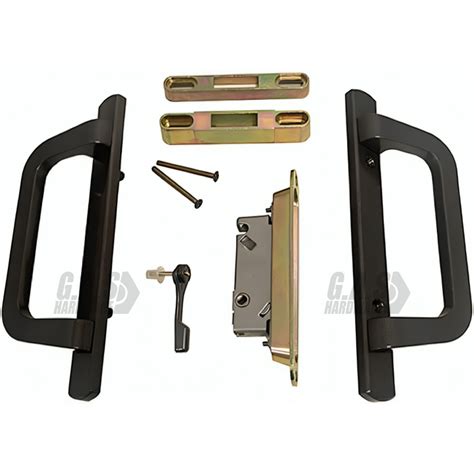 Original Pgt Sliding Door Handle Bundle Kit With Mortise Lock Keepers