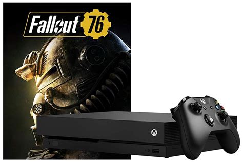 Microsoft Xbox One X 1tb Fallout 76 Bundle True 4k Hdr 1tb Xbox One X