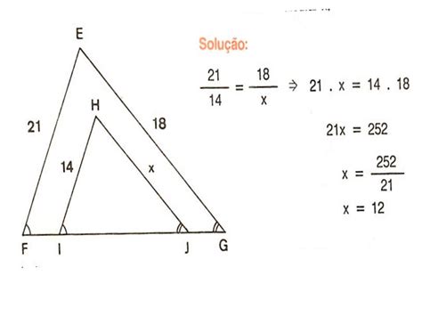 Questoes De Semelhança De Triangulo