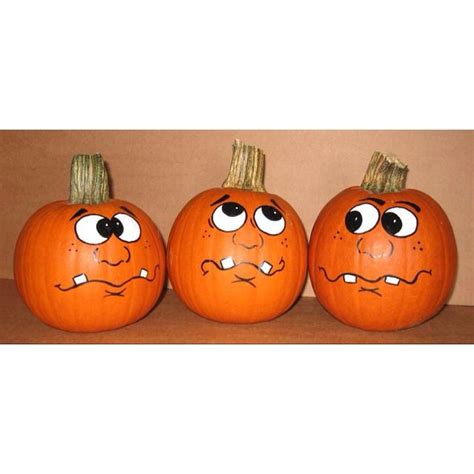 Pumpkin Faces Pumpkin Faces Funny Pumpkin Faces Painted Pumpkins