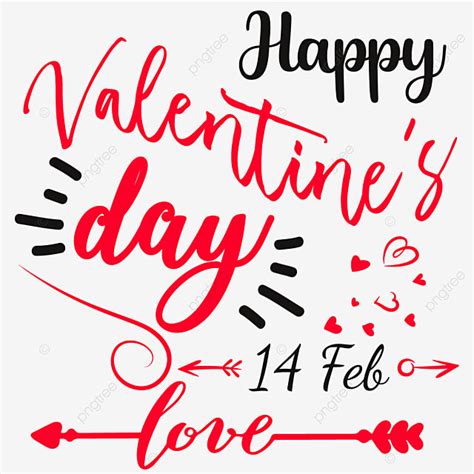 Feliz Dia De San Valentin 14 De Febrero Diseño De Deseos Png Dibujos