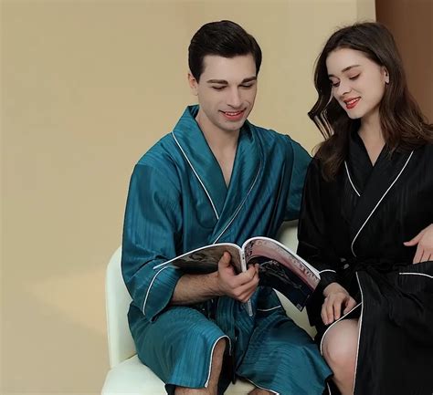Luxury Couple Night Dress Robe De Mariage Nightgown Couples Robes Pajamas For Men And Women