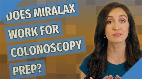 Does Miralax Work For Colonoscopy Prep Youtube