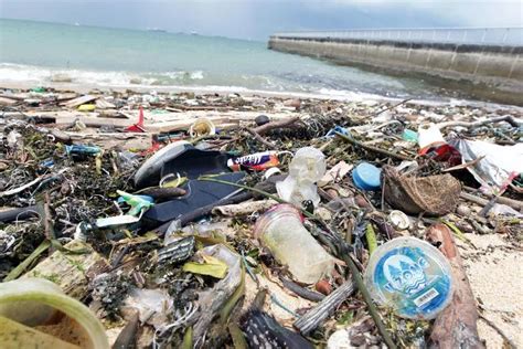 Long Stretch Of Trash Found Along Beach At East Coast Park The