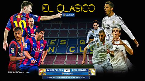 Real Madrid Vs Barcelona Wallpaper WallpaperSafari