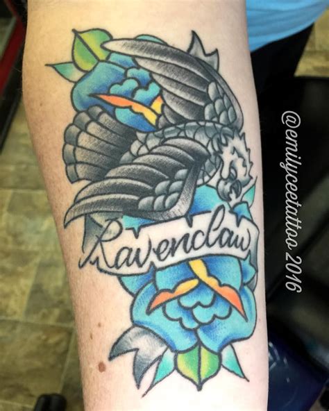 Also Snagged A Healed Photo Of This Ravenclaw Tattoo From A Little