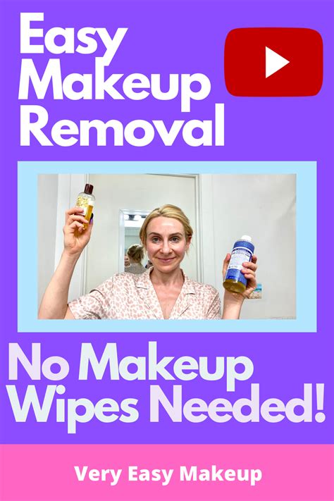 Makeup Removal Without Wipes Makeup Remover Natural Makeup Remover Simple Makeup