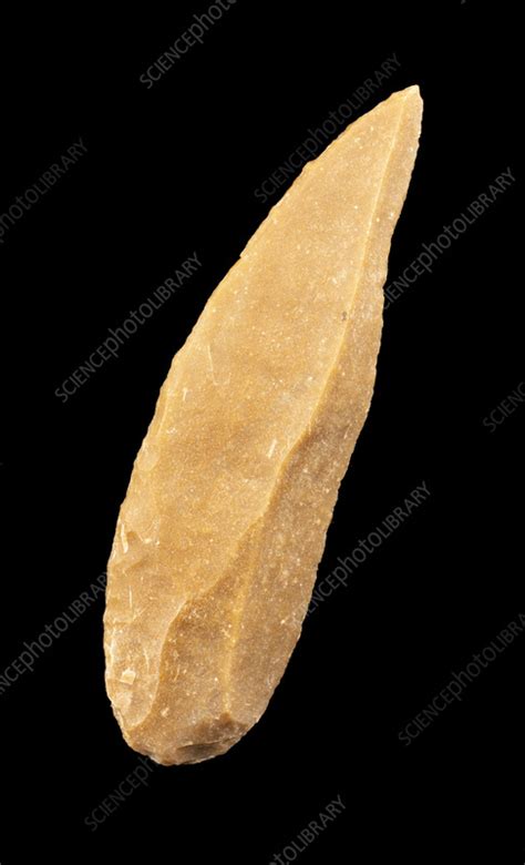 Flint Tool Stock Image C0554897 Science Photo Library