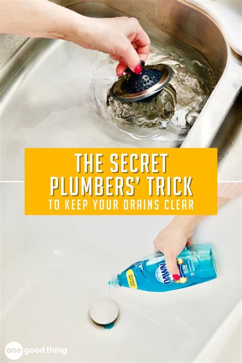 The 3 Step Plumbers Trick To Keep Your Drains Clear Homemade Drain