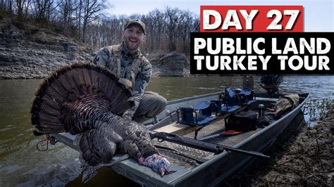Turkey Hunting From A Boat Public Land Turkey Tour Day 27 Youtube