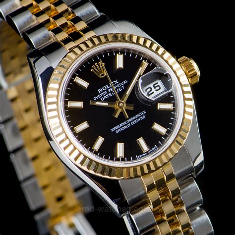 Shop our collection of rolex watches like the submariner, daytona, datejust, oyster perpetual, explorer, batman, gmt master ii, sea dweller. Rolex Oyster Perpetual Datejust gold/steel Ref.: 179173 ...