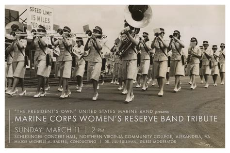 Celebrating 75th Anniversary Of Marine Corps Womens Reserve Band