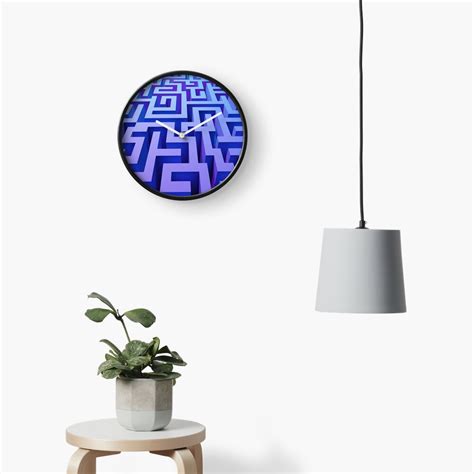 The Labyrinth Clock For Sale By Cr6zym1nd Redbubble