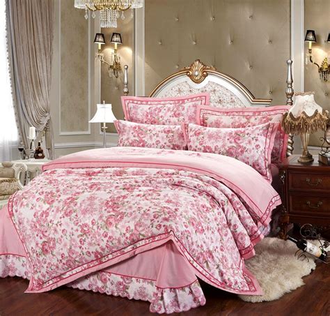 Rosemaries Pink Flowers Bedding Luxury Bedding Luxury