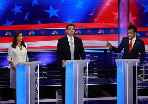 Gop Presidential Candidates Brawl In Florida Debate While Trump Rallies Nearby Louisiana