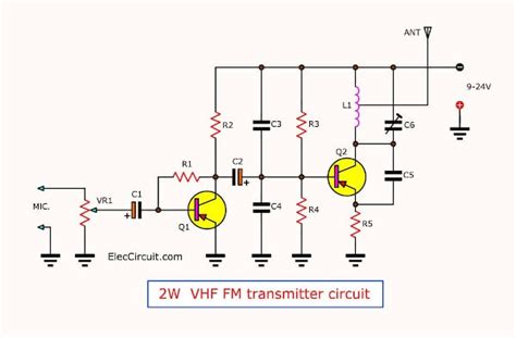 High Power Am Transmitter Circuit Diagram