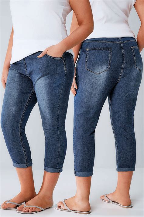 Stores The Cropped Crew Jeans Plus Size Jeans Kardashian Womens