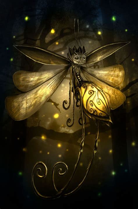 Fireflies symbols and spirit medicine. Pin by Cécile Cloarec PartyLite on Fae | Fairy art ...