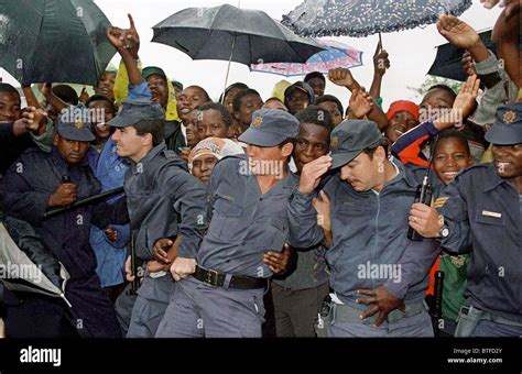 Crowd Control Security For Vip Visit To Umlazi Durban South Africa