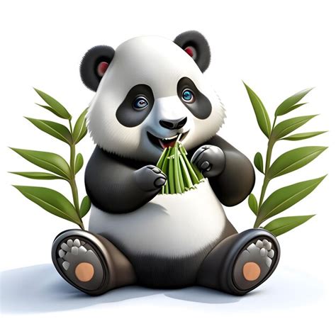 Premium Ai Image Panda Vector Illustration