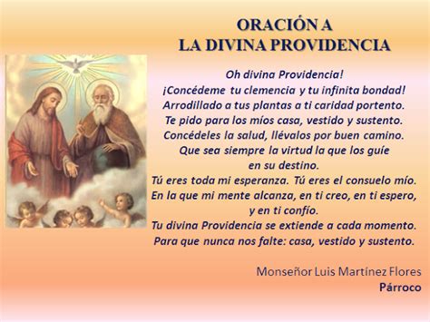 Oracion Divina Providencia Oracion Divina Providencia Divina