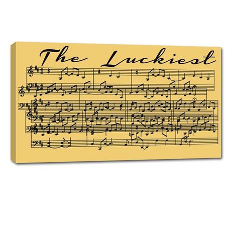 Sheet Music On Canvas Personalized The Way You Want Music Wall Art