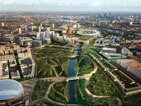 Queen Elizabeth Olympic Park Sustainable City London Olympic Park City