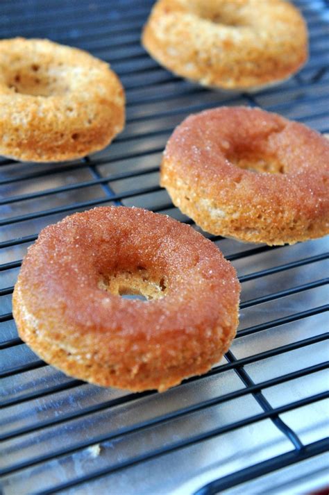 Easy Baked Cake Doughnuts With Cinnamon And Sugar
