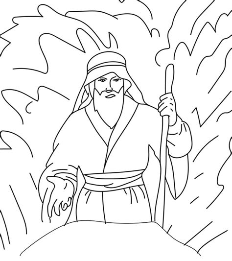22 Moses And The Red Sea Coloring Page Free Coloring Pages