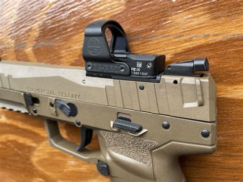 Fns Upgraded Five Seven Mk3 Mrd Pistol Has An Optics Ready Slide