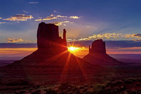 Colorful Monument Valley Sunrise Photograph By Teri Virbickis Pixels