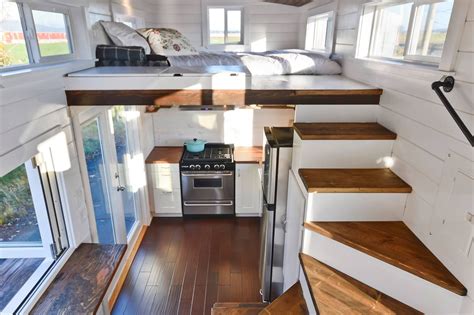 Tiny House On Wheels W Big Kitchen And Double Sink Vanity Tiny House