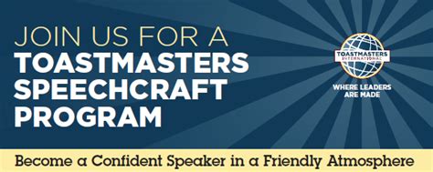 Saga of a Speechcraft - Toastmasters District 57