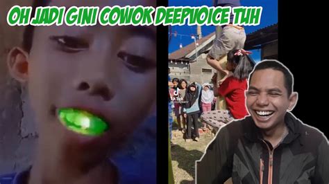 Kelakuan Bocil Deep Voice Meme Reaction Indonesia Lucu Youtube