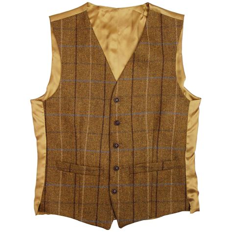 Mod Four Colour Gold Matching Coat Blazer And Waistcoat