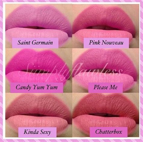 Mac Pink Lipsticks Makeup Lips Matte Makeup Maquillage Mac Makeup Gloss Eyeshadow Eye