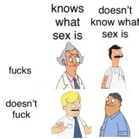 Knows What Sex Is Bobs Burgers Meme Knows What Sex Is Grid Know