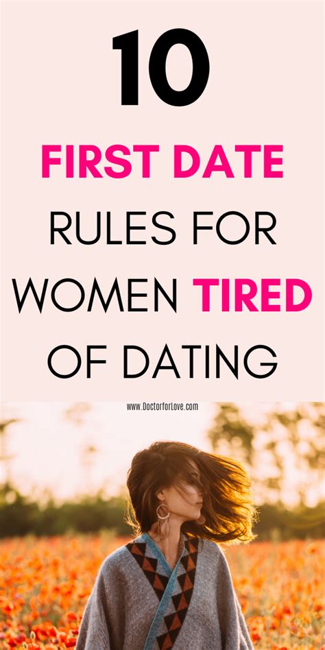 10 Perfect First Date Rules For Sick Of Dating Women