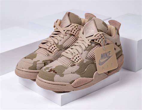 【aleali May × Nike】air Jordan 4 Retro “desert Camo”が公開 Up To Date
