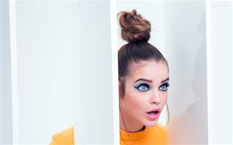 Barbara Palvin Women Model Brunette Blue Eyes Women Indoors Face