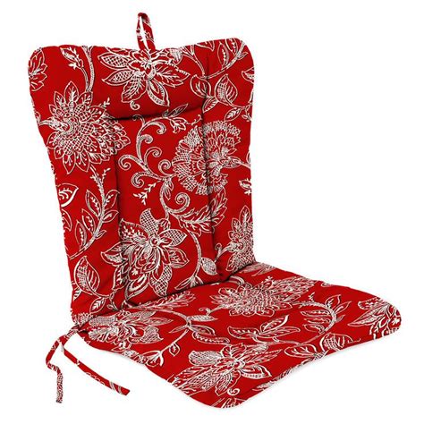 Clearance wrought iron chair cushions. Benson Cherry Wrought Iron Hinged Chair Cushion | Comfy ...