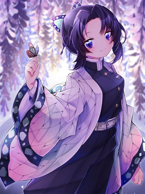 Shinobu Kocho Kimetsu No Yaiba Wallpapers Wallpaper Cave