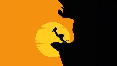 The Lion King Simba Birth Minimal 5k Wallpaper,HD Movies Wallpapers,4k