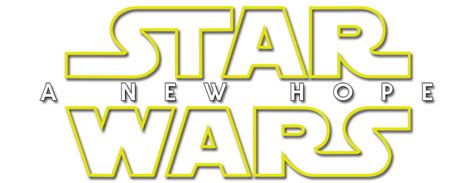 Star Wars Episode 4 A New Hope Logo By Tomalert On Deviantart