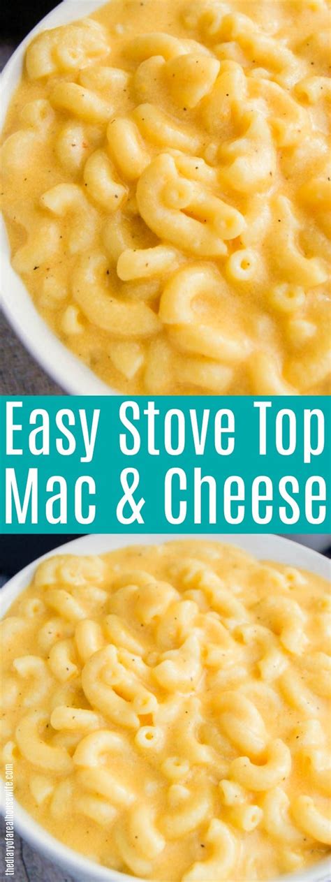 Super Creamy And Cheesy Stove Top Mac And Cheese You Are Going To Lo