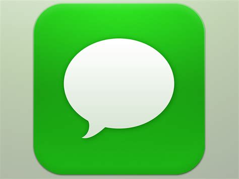 Apple Ios Iphone Messages Mobile Phone Screen Icon Download On 1ba